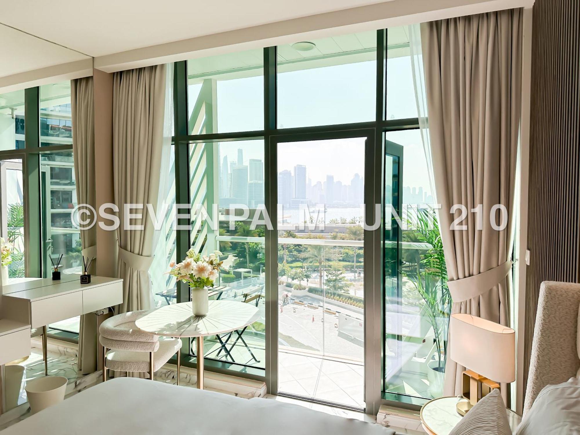 Luxus-Studio Mit Private Beach In Top-Lage, Meerblick & Infinity Pool! Dubaj Kültér fotó