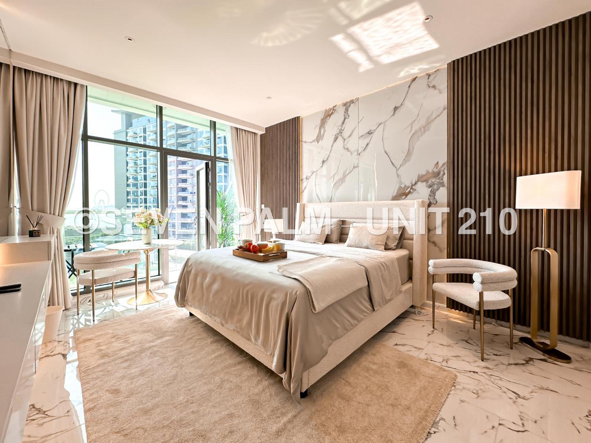 Luxus-Studio Mit Private Beach In Top-Lage, Meerblick & Infinity Pool! Dubaj Kültér fotó