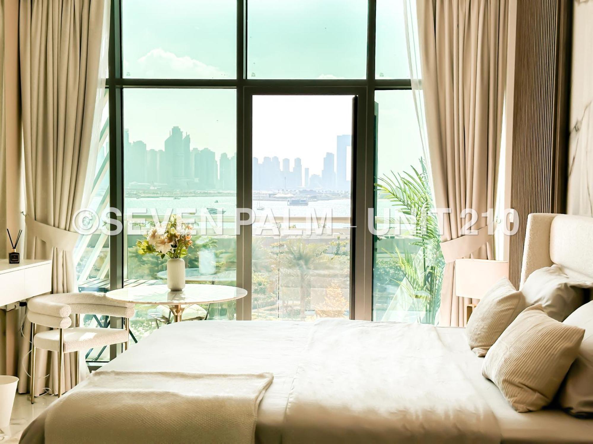 Luxus-Studio Mit Private Beach In Top-Lage, Meerblick & Infinity Pool! Dubaj Kültér fotó